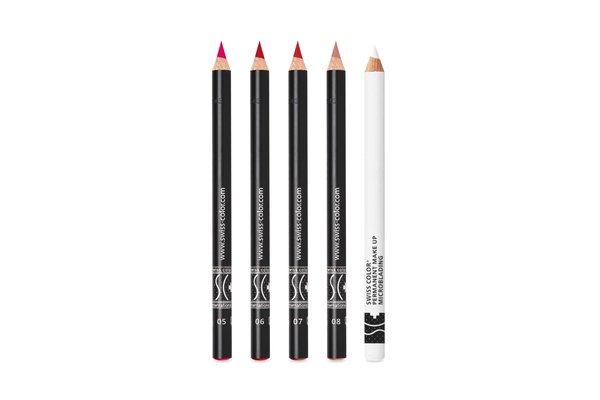 SWISS COLOR Lippen-Vorzeichenstift-Set, 5 Stk